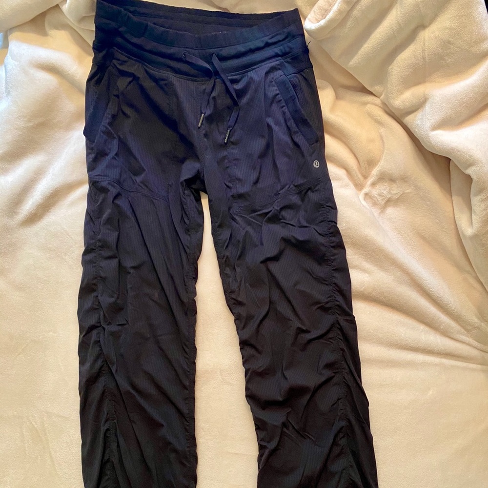 lululemon lined dance studio pant size 8